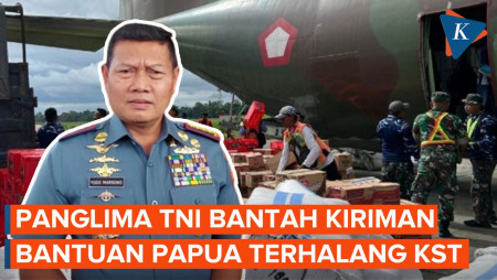 Panglima TNI Bantah Distribusi Bantuan ke Papua Dihambat Kelompok Separatis