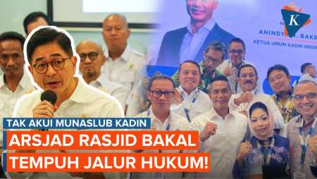 Arsjad Rasjid Ogah Akui Munaslub Kadin, Siap Tempuh Jalur Hukum!