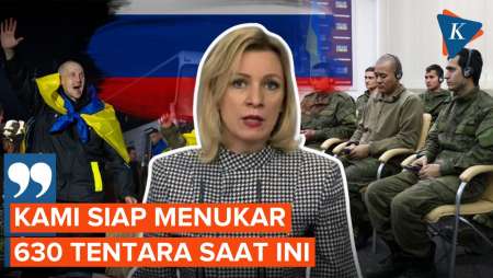 Rusia Tawarkan Ukraina Pertukaran 630 Tahanan Perang