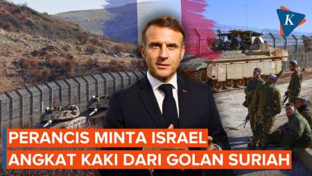 Perancis Desak Israel Tarik Diri dari Dataran Tinggi Golan Suriah