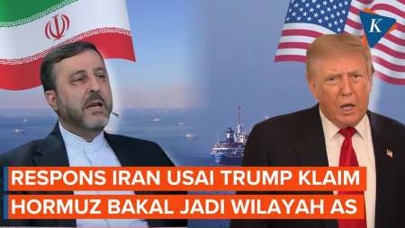 Gertak Balik Trump, Iran Buka Suara Soal Kontrol Selat Hormuz