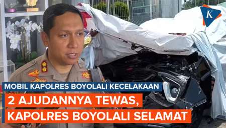 Mobil Kapolres Boyolali Kecelakaan di Tol Pemalang-Batang, 2 Ajudannya Tewas