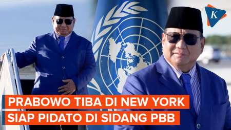 Prabowo Tiba di New York, Pidato di Sidang PBB Setelah Brasil dan AS