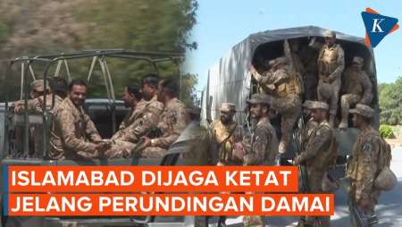 Dijaga Ketat, Islamabad Persiapan Jadi Tuan Rumah Perundingan Damai