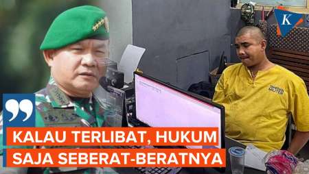 Tegas! KSAD Dudung Minta Prajurit TNI yang Bunuh Warga Aceh Dihukum Seberat-beratnya