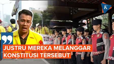 Aksi Mahasiswa Dihadang? Demonstran Tuding Hak Konstitusional Dilanggar