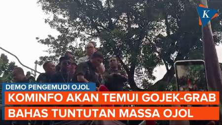 Didemo Ojol, Kemenkominfo Janji Temui Aplikator Bahas Tuntutan Para Pengemudi