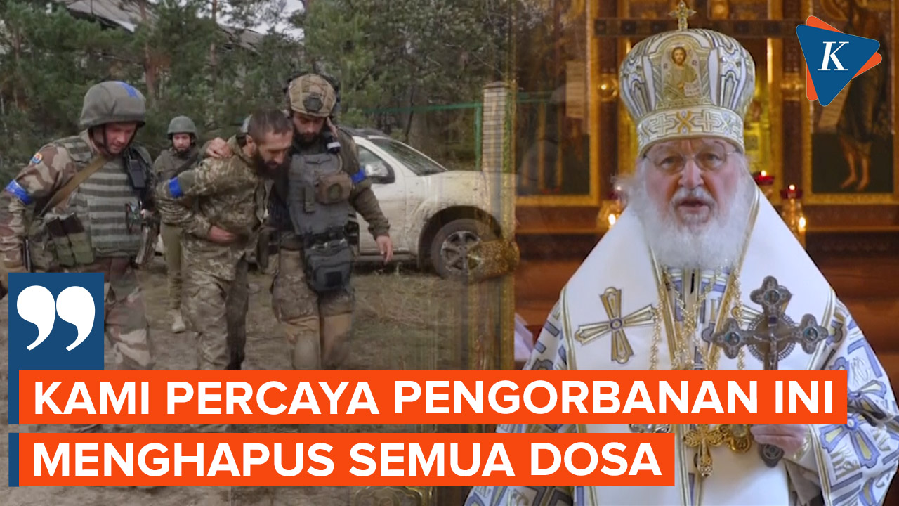 Kepala Gereja Ortodoks Rusia: Gugur dalam Perang Melawan Ukraina akan Menghapus Dosa