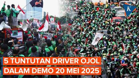 Driver Ojol Setop Layanan dan Gelar Demo 20 Mei, Apa Saja Tuntutannya?