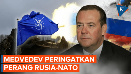 Mantan Presiden Rusia Peringatkan Kemungkinan Perang dengan NATO