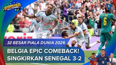 Hasil Belgia Vs Senegal 3-2: Drama Penalti Menit 125, Setan Merah Epic Comeback!
