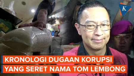 Kronologi Dugaan Korupsi Impor Gula yang Menyeret Tom Lembong