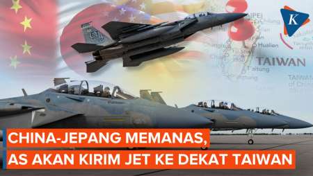 AS Akan Kirim Jet Tempur Ke Dekat Taiwan Di Tengah Ketegangan China-Jepang