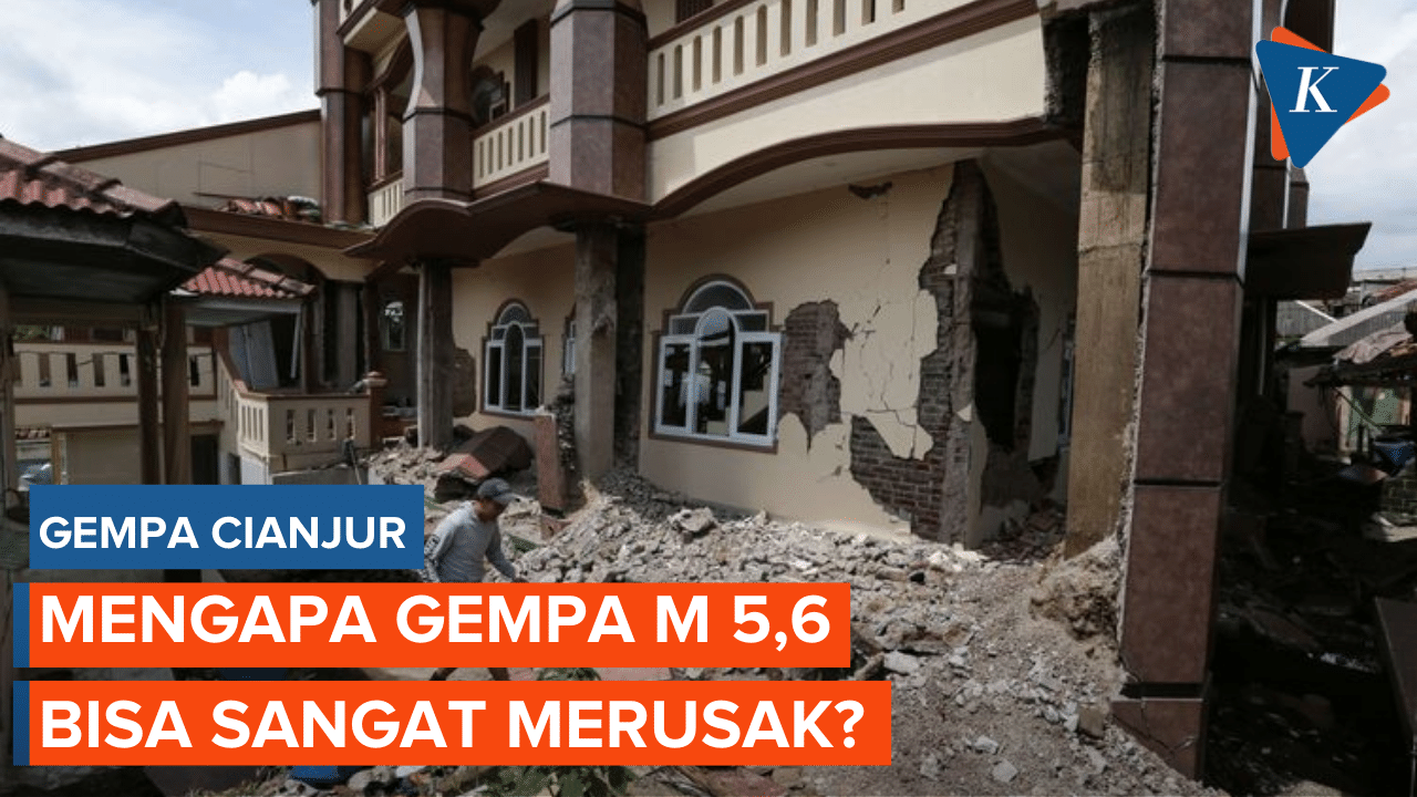 Mengapa Gempa M5,6 di Cianjur Bisa Sangat Merusak?