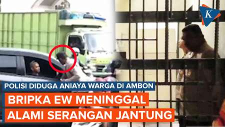 Polisi yang Aniaya Warga di Ambon Meninggal Diduga karena Serangan Jantung