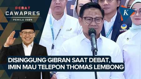 Cak Imin: Saya Mau Telepon Pak Lembong, Ada yang Rindu Rupanya...