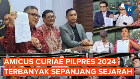 MK Akui Amicus Curiae Sengketa Pilpres 2024 Terbanyak Sepanjang Sejarah