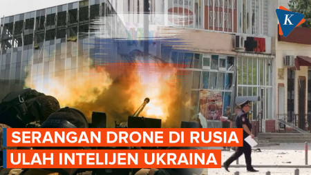 Intelijen Militer Ukraina di Balik Serangan Drone ke Rusia