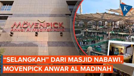 'Selangkah' dari Masjid Nabawi, Pengalaman Menginap di Movenpick Anwar Al Madinah