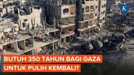 PBB: Butuh 350 Tahun bagi Gaza untuk Pulih