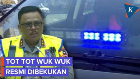 Korlantas Polri Resmi Bekukan “Tot Tot Wuk Wuk”, Ini Alasannya