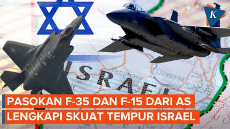 AS Sepakat Kirim Jet Tempur untuk Israel, F-35 dan F-15 Jadi Pilihan 