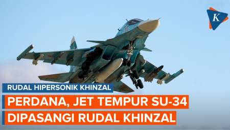 Su-34 Rusia Dipasang Rudal Hipersonik Kinzhal, Putin Siapkan Kejutan