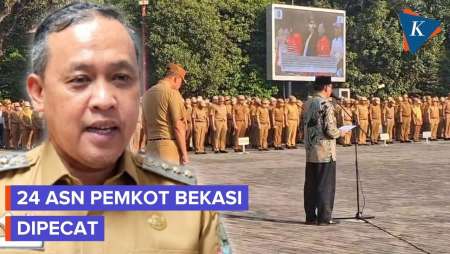 24 ASN Pemkot Bekasi Dipecat, Kenapa?