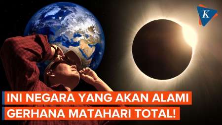 Gerhana Matahari Total 12 Agustus 2026, Ini Negara yang Bisa Melihatnya!