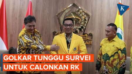 Golkar Tunggu Hasil Survei untuk Putuskan Ridwan Kamil Maju Pilkada Jakarta 2024