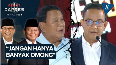 Prabowo Tak Sepakat dengan Anies, Sebut Jangan Hanya Banyak Omong