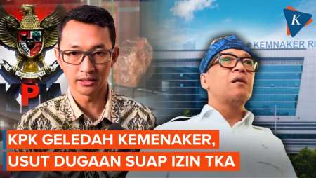 KPK Geledah Kantor Kemenaker, Usut Dugaan Suap Tenaga Kerja Asing