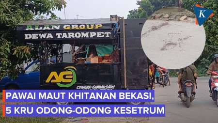 Arak-arakan Khitanan Berujung Maut, Lima Kru Odong-odong Tersengat Listrik