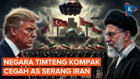 Saat Seluruh Timur Tengah Kompak Cegah Trump Serang Iran