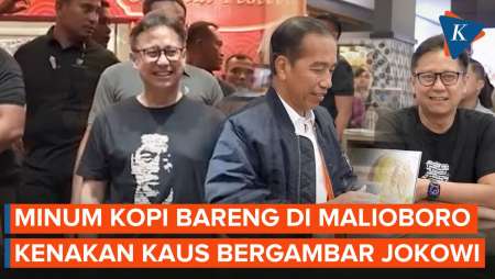 Gaya Menkes Ngopi Bareng Jokowi, Pakai Kaus yang Biasa Dibagikan Presiden