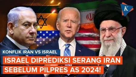 AS Prediksi Israel Lakukan Serangan Balasan ke Iran Sebelum Pilpres AS 2024!