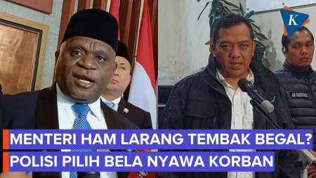 Menteri Pigai Larang Tembak Begal? Begini Sikap Polisi