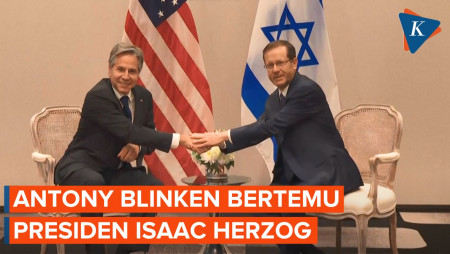 Menlu AS Bertemu Presiden Israel di Washington, Ada Apa?