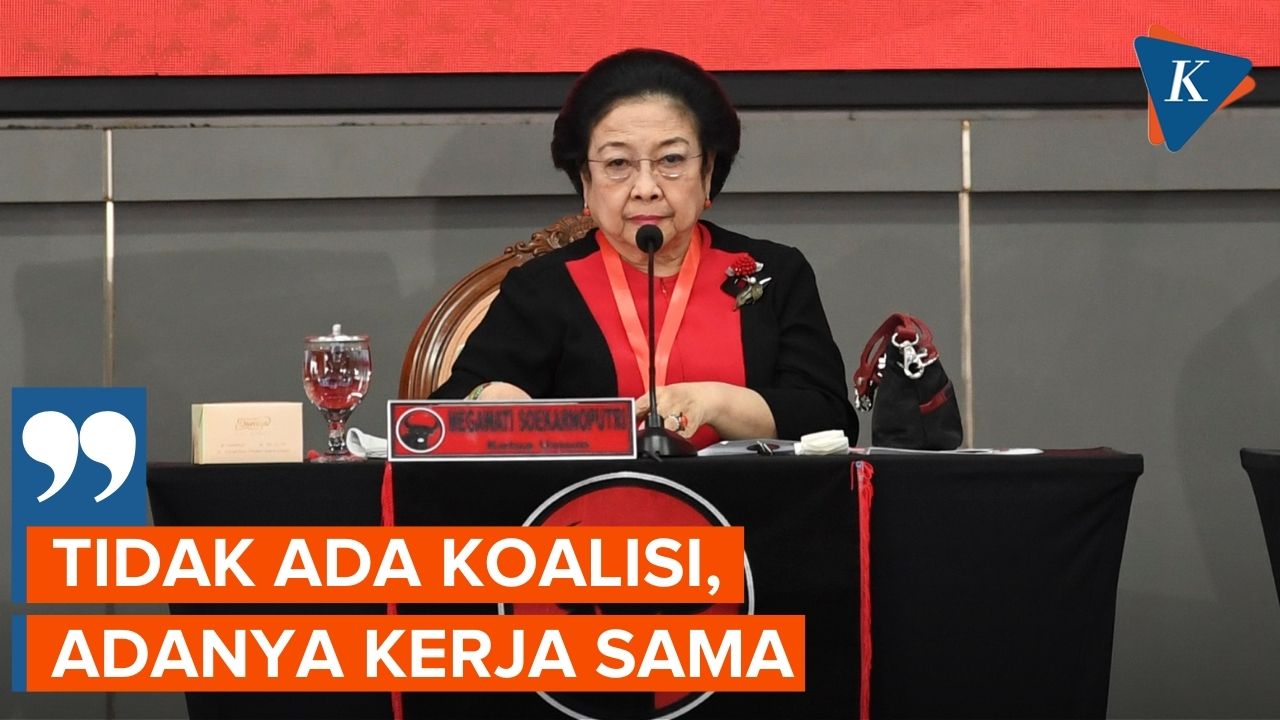 Megawati Tegas Tak Ada Istilah Koalisi untuk Pilpres 2024