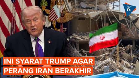 Trump Ungkap Satu-satunya Syarat Perang Iran Berakhir, Apakah Itu?