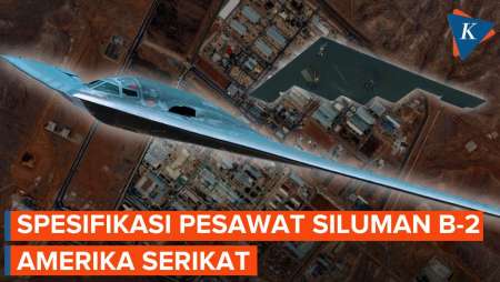AS Serang Iran dengan Pesawat Siluman B-2! Ini Spesifikasinya