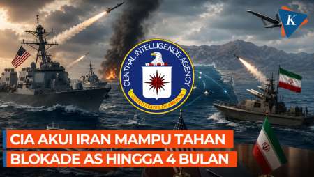 CIA Akui Iran Sanggup Hadapi Blokade AS hingga 4 Bulan