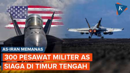 Tegang Dengan Iran, AS Kerahkan Lebih Dari 300 Pesawat Militer Ke Pangkalan Timur Tengah