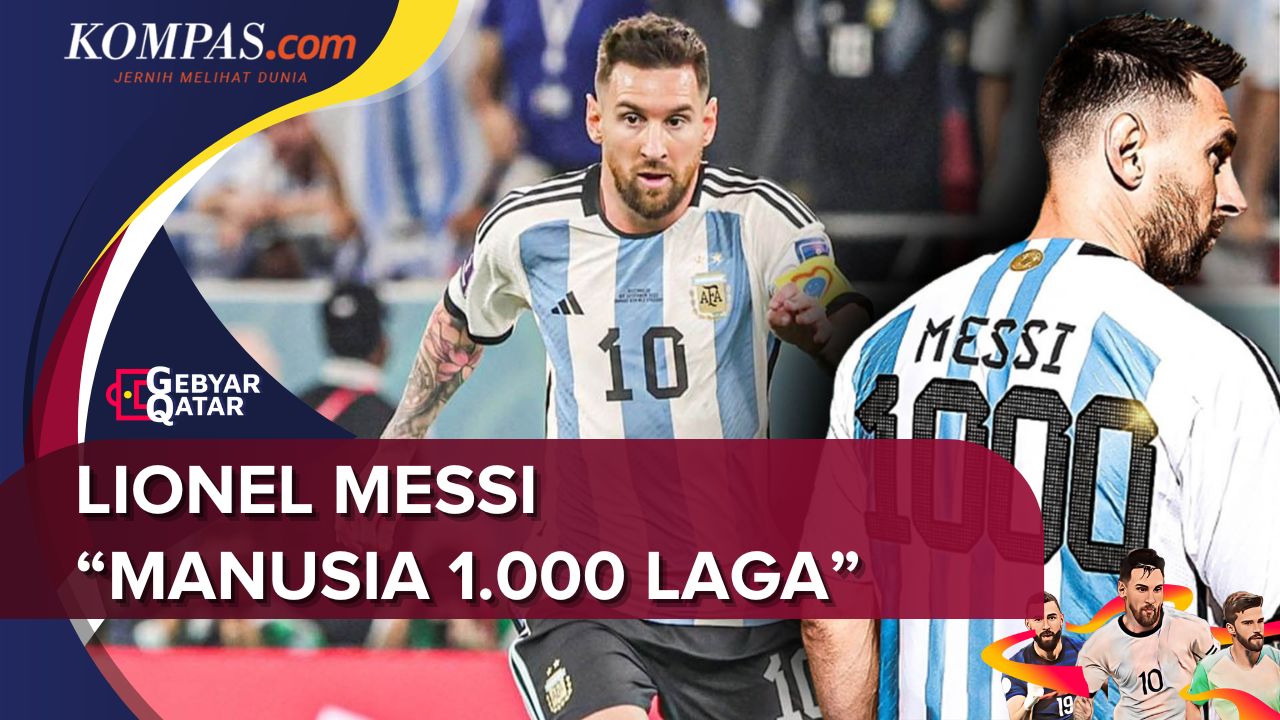 Lionel Messi Catatkan Rekor 1.000 Pertandingan