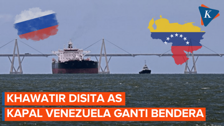 Hindari Penyitaan AS, Tanker Venezuela Ubah Identitas Jadi Kapal Rusia