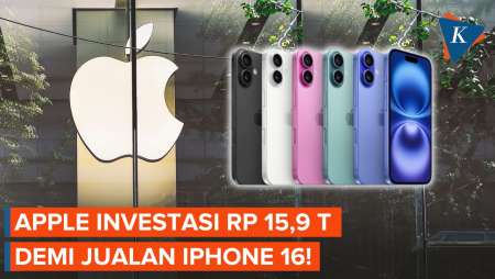 Indonesia “Kantongi” Investasi dari Apple Rp 15,9 Triliun, iPhone 16 Bisa Dijual?