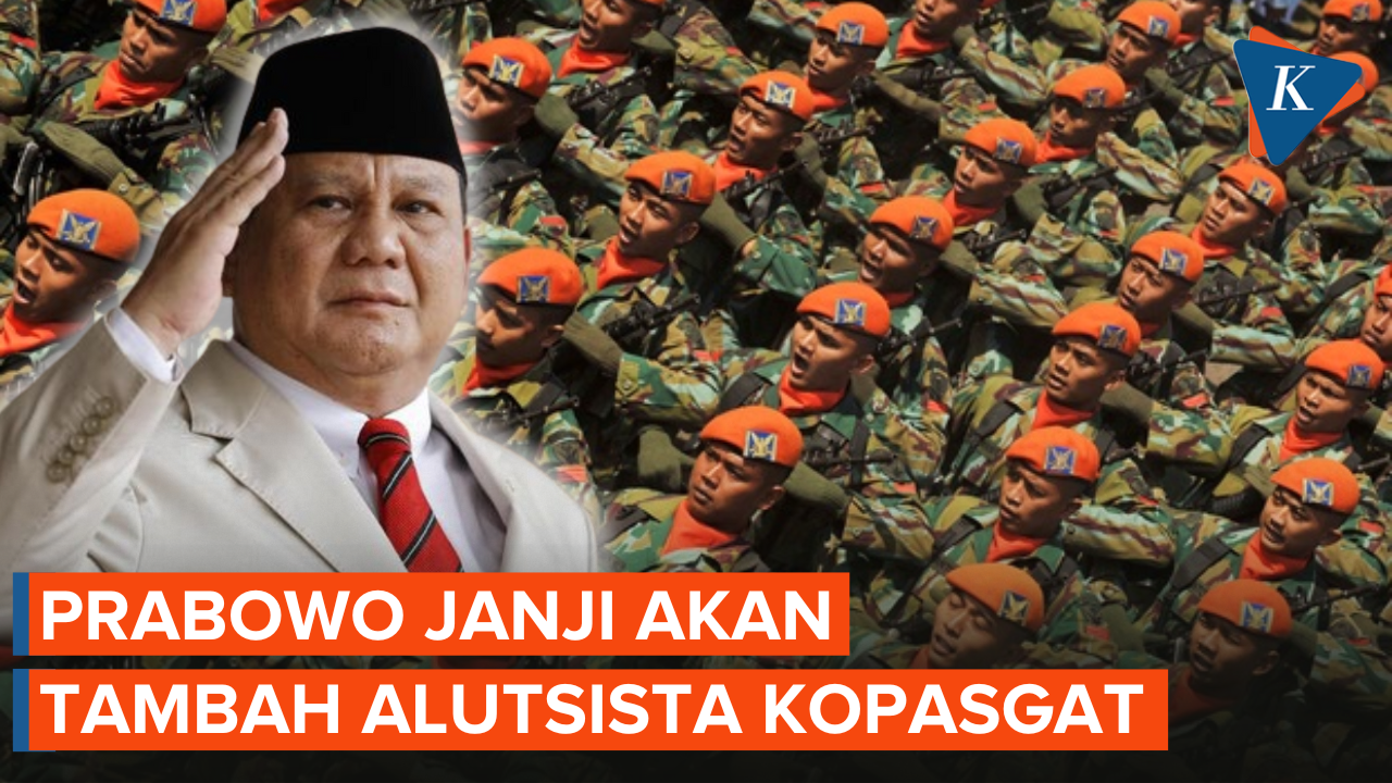 Menhan Prabowo Janji Akan Tambah Alutsista Kopasgat