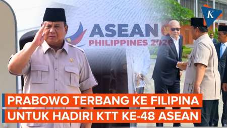 Prabowo ke Filipina, Hadiri KTT ke-48 ASEAN