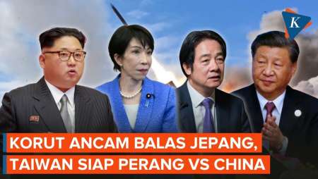 Asia Timur Memanas! Korut Siap Hadapi Jepang, Taiwan Latihan Perang Lawan China