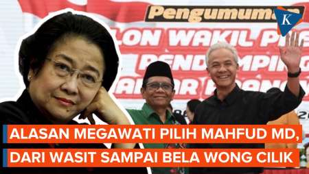 [FULL] Pidato Megawati Umumkan Mahfud MD Jadi Wakil Ganjar Pranowo